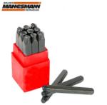 B. mannesmann Комплект стоманени цифри 3 mm / MANNESMANN 243-Z-3 / (M 243-Z-3)