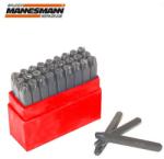 B. mannesmann Комплект стоманени букви 3 mm / MANNESMANN 243-B-3 / (M 243-B-3)