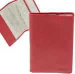 Giudi női piros bőr útlevél tartó (G-6764-GD-05)