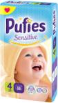 pufies sensitive бебешки пелени, номер 2, 4-8кг, 70 броя