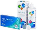 Alcon Air Optix Aqua (6 lentile) + soluție Gelone 360 ml