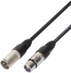 Soundsation EMCXX-10BK - Szimmetrikus mikrofonkábel: XRL 3pólusú papa - XRL 3pólusú mama / 10m - L688L
