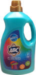 abc течен перилен препарат за цветно пране, 50 пранета, 3 литра