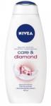 Nivea крем душ гел пяна за вана, Diamond touch, 750мл