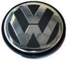 VOLKSWAGEN Capac pentru butuc central jante aliaj VW negru original (3B7601171XRW)
