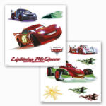 AG Design Sticker Fereastra Cars - Fulger McQueen (16406)