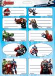 Total Office Trading Set Etichete Avengers 10/coala 2/set