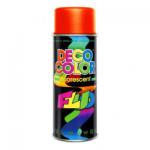 Deco Color Spray vopsea fluorescenta Fluor Orange, 400 ml