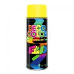 Deco Color Spray vopsea fluorescenta Fluor Yellow, 400 ml