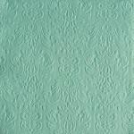 Ambiente Elegance pale aqua papírszalvéta 33x33cm, 15db-os
