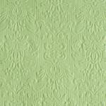 Ambiente Elegance pale green papírszalvéta 25x25 cm, 15 db/csomag