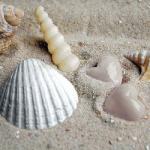 Ambiente Hearts In Sand papírszalvéta 33x33cm, 20db-os