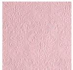 Ambiente Elegance pastel rose papírszalvéta 25x25cm, 15db-os