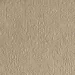 Ambiente Elegance taupe papírszalvéta 25x25cm, 15db-os