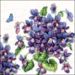 Ambiente Viola papírszalvéta 33x33cm, 20db-os