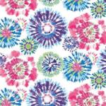 Ambiente Batik Pink papírszalvéta 33x33cm, 20db-os - szep-otthon