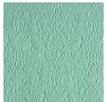 Ambiente Elegance pale aqua papírszalvéta 25x25cm, 15db-os