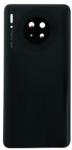  tel-szalk-015713 Huawei Mate 30 fekete akkufedél, hátlap (tel-szalk-015713)