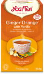 YOGI TEA Yogi Tea® Narancsos gyömbér bio tea vaníliával 30, 6 g