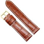 Fleurus Curea Ceas „Fleurus Gold Heritage - Piele Veritabilă de Vițel, Maro (20mm - 24mm) (1EX14D62G)