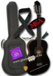 MSA C-21 BK, 4/4-es klasszikus gitár szett 2