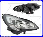 OPEL CORSA E 2014.09-2019.10 /X15/ Fényszóró jobb (H7/H7/LED) nappali fénnyel (motor nélkül) HELLA 1EF 011 830-061
