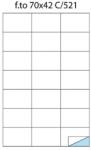 MARKIn Etichete 21/A4 70x42.4 100/cutie (A5692) - viamond