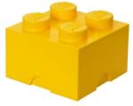 LEGO® Cutie de depozitare LEGO® 4 - galben 250 x 250 x 180 mm (SL40031732)