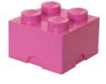 LEGO® Cutie de depozitare LEGO® 4 - roz 250 x 250 x180 mm (SL40031739)