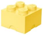 LEGO® Cutie de depozitare LEGO® 4 - galben deschis 250 x 250 x 180 mm (SL40031741)
