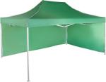 Expodom Gyorsan összecsukható sátor 3x4, 5m - alumínium, Zöld, 2 oldalfal