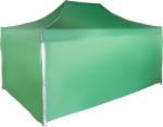 Expodom Gyorsan összecsukható sátor 3x4, 5m - alumínium, Zöld, 4 oldalfal