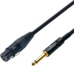 Soundsation WM-PCXFJ5 - Wiremaster hangfalkábel: XLR(mama)-6.3mm Jack MONO / 1x2.5 mm2 / 5m - R385R