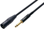 Soundsation WM-PCXMJ5 - Wiremaster hangfalkábel: XLR(papa)-6.3mm Jack MONO / 1x2.5 mm2 / 5m - R388R