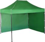 Expodom Gyorsan összecsukható sátor 2x3m - acél, Zöld, 2 oldalfal