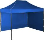Expodom Gyorsan összecsukható sátor 2x3m - acél, Kék, 2 oldalfal