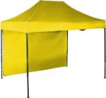 Expodom Gyorsan összecsukható sátor 2x3m - acél, Sárga, 1 oldalfal