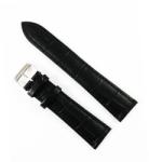 Curea de ceas Neagra din piele naturala - 18mm, 20mm, 22mm - WZ3390 (WZ3390)