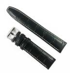  Curea de ceas Neagra din piele naturala - 18mm, 20mm, 22mm - WZ3392 (WZ3392)