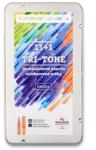 KOH-I-NOOR Set 11+1 creioane natur KOH-I-NOOR TRI TONE cu mina multicolora