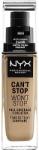 NYX Professional Makeup Fond de ten - NYX Professional Makeup Can't Stop Won't Stop Full Coverage Foundation Deep Cool