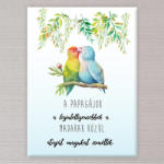  Vászonkép Papagáj - 100x70 cm