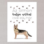  Vászonkép Német Juhászkutya - 50x70 cm