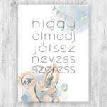  Vászonkép Gyerekszobába - 50x40 cm