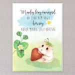  Hörcsögös Vászonkép - 100x70 cm