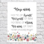  Vászonkép Dekoráció Házi Áldás - 50x70 cm