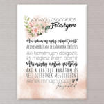  Vászonkép Feleségnek - 100x70 cm