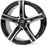 RIAL QUINTO DIAMANT SCHWARZ FRONTPOLIERT CB74.1 5/120 R19x9 ET48