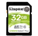 Kingston SDHC Canvas Select Plus 32GB C10/UHS-I SDS2/32GB