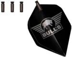 Bulls Darts Protectie Fluturasi Aluminiu - Black 3pcs (BU-56701)